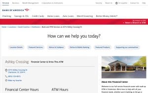 Bank of America (with Drive-thru ATM)