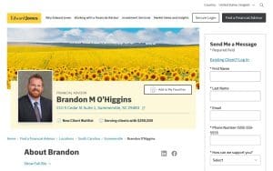 Edward Jones - Financial Advisor: Brandon M O'Higgins