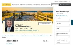 Edward Jones - Financial Advisor: Todd Davenport, CFP®|ChFC®|AAMS®|CRPC™