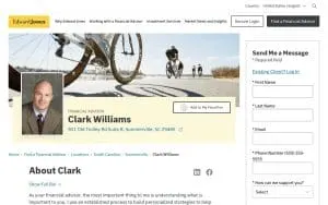 Edward Jones - Financial Advisor: Clark Williams website