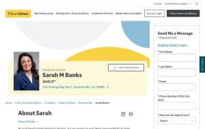 Edward Jones – Financial Advisor: Sarah M Banks, WMCP®