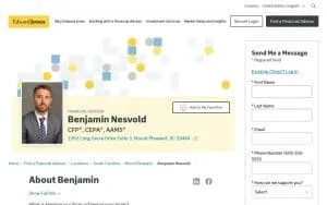 Edward Jones - Financial Advisor: Benjamin Nesvold, CFP®|CEPA®|AAMS® website