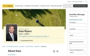 Edward Jones - Financial Advisor: Sam Myers, ChFC®|CRPS™ website