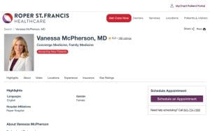 Vanessa McPherson, MD