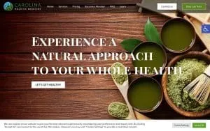 Carolina Holistic Medicine of Pawleys Island website
