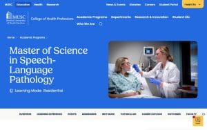 Musc Speech Language Pathology