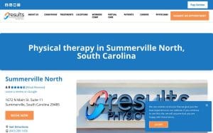 Results Physiotherapy Summerville North, South Carolina