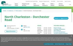 Select Physical Therapy - North Charleston - Dorchester Road