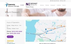 Novant Health Physical Therapy – Mt. Pleasant (Formerly Progressive Physical Therapy)