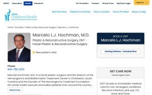 Marcelo L.J. Hochman, MD of Charleston