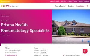 Prisma Health Center for Comprehensive Pain Management
