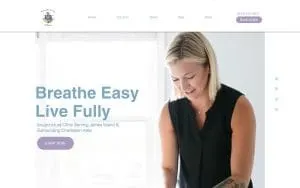 Tiffany Schaal, L.Ac, Dipl.Ac - Breathe Easy Wellness of Charleston website