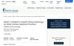 MUSC Children's Health Rheumatology at West Ashley Medical Pavilion