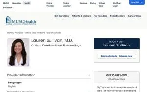 Lauren Sullivan, MD website