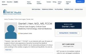 Daniel L Herr, MD, MS, FCCM