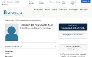 Harrison Banks Smith, M.D. website