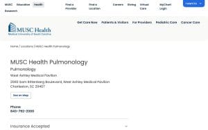 MUSC Health Pulmonology