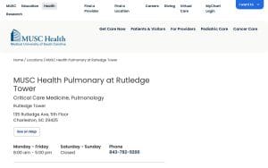 Rutledge Tower Pulmonary Clinic