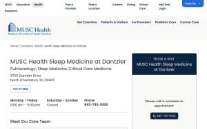 MUSC Health Sleep Medicine at Dantzler