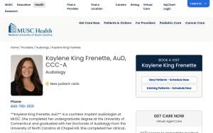 Kaylene King Frenette, AuD, CCC-A