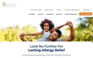 Charleston Allergy and Asthma, An Allergy Partners Practice website