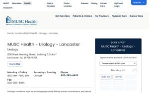 MUSC Health - Urology - Lancaster