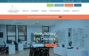 Lowcountry Eye Care - West Ashley website