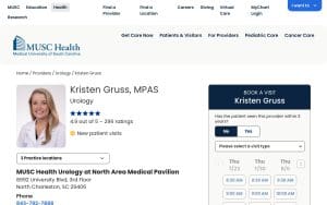 Kristen Gruss, MPAS