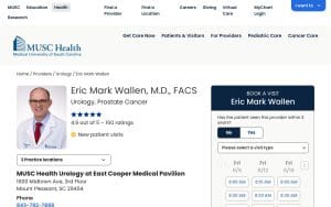 Eric Wallen, MD, FACS