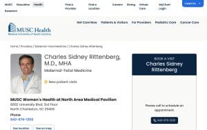 Charles Sidney Rittenberg, MD, MHA