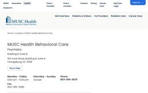 MUSC Health Behavioral Care