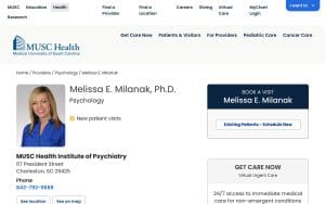 Melissa E. Milanak, PhD