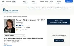 Susan Nease website