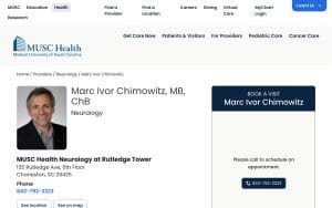 Marc Ivor Chimowitz, MB, ChB