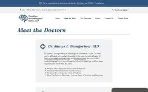 Dr. James Bumgartner website