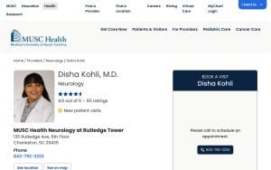 Disha Kohli, MD