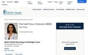 Parneet Kaur Grewal, MBBS website