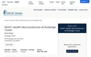 MUSC Health Neurosciences at Rutledge Tower