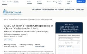 MUSC Children's Health Orthopaedics at Chuck Dawley Medical Park