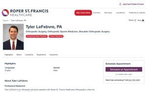 Tyler LeFebvre, PA-C