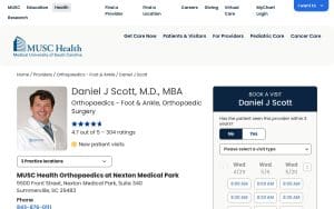 Daniel J Scott, MD, MBA
