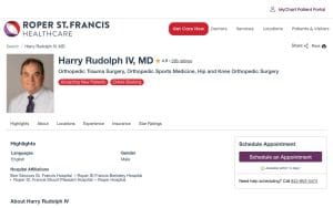 Harry P. Rudolph, MD