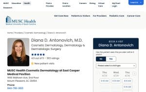 Diana D Antonovich MD