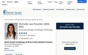 Richelle Lee Peveler, MSN website