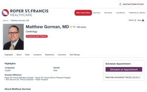 Matthew Gorman, MD
