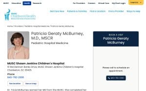 Patricia Geraty McBurney, MD, MSCR