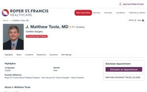 J. Matthew Toole, MD