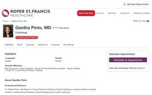 Geetha Pinto, MD