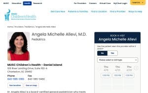 Angela Michelle Allevi, M.D.