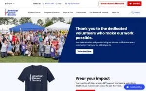 American Cancer Society of Charleston website